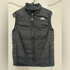 North Face Vest, Black, Kids Sz L